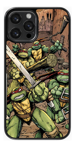 Funda Compatible Con iPhone De  Las Tortuugas Niinj #4