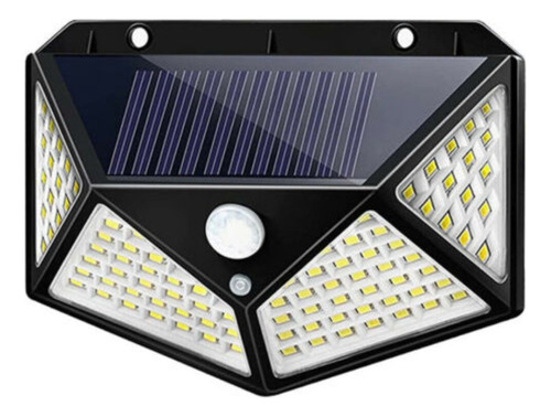 Kit 4 Arandela Luminária Led Parede Luz Solar A Prova D Agua