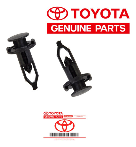 Clips Ganchos Parachoque De Toyota Corolla Yaris Sport Belta Foto 5