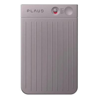 Grabadora De Voz Ai Plaud Note 64 Gb Con Funda, Transcripción Y Resumen, Compatible Con 112 Idiomas, con GPT-5 y Gemini 2.5 Pro, Color Plata | Meses sin interés