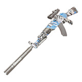 Rifle De Juguete Hidrogel Automatico Akm+accesorios Gelsoft