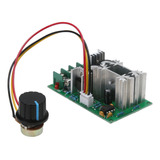 Controlador De Velocidad 20a Pwm Dc 12v 24v 36v 48v Con Pote