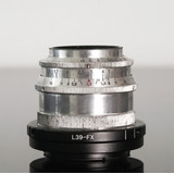 Kmz Industar 50mm 3.5 Com Adaptador Novo Fujix Mount