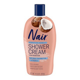 Nair Shower Cream Depiladora Aceite De Coco Vitamina E 357g