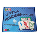 Juego De Lotería De Números 1 Al 1000 En Inglés Teach Play