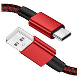 Cable Usb C De 10 Pies, Cable Largo De Carga Rápida Tipo C