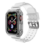 Correa Transparente Con Bordes Para Apple Watch