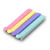 Broches Cierra Bolsas Pastel Plastico Clip Hermetico X10 Uni