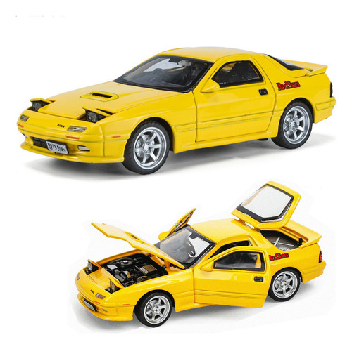 Mazda Rx7 Fc Miniatura Metal Coche Con Base Expositora 1 [u]