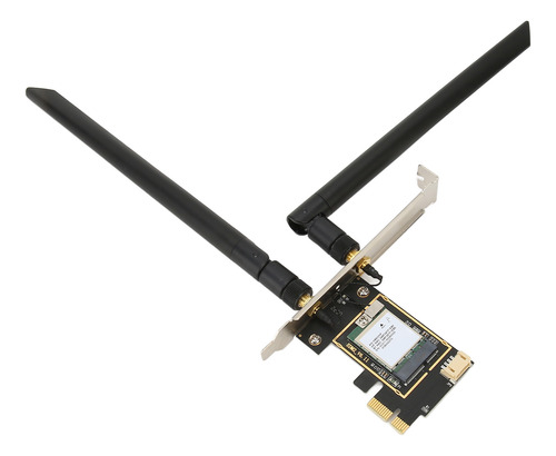 Tarjeta Adaptadora Wifi Pcie 6e 2,4 G/5 G/6 Ghz Hasta 2400 M