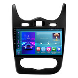 Multimidia Logan 13/14 9p Android Carplay 2/32gb Voz