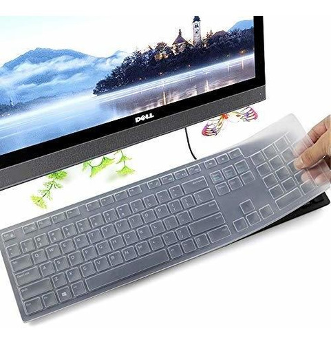 Funda Protectora De Teclado Para Teclado Inalámbrico Dell Km