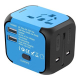 Adaptador Universal De Corriente Para Usb Enchufe Europeo