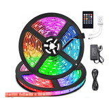 Tira De Luz Led Multicolor Rgb Con Control 10 Metros Wifi