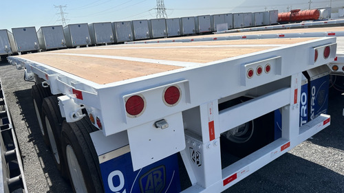 Plataformas 2 Y 3 Ejes Atro Neumaticas Flat Trailers