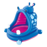 Pileta Bebe Bestway Techo Piso Inflable Hipo Pelotero Color Violeta