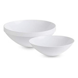 [16 Oz 20 Count] White Plastic Party Soup Bowls Premium..