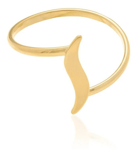 Anel Rommanel Skinny Ring Espiral Detalhes Em S  By