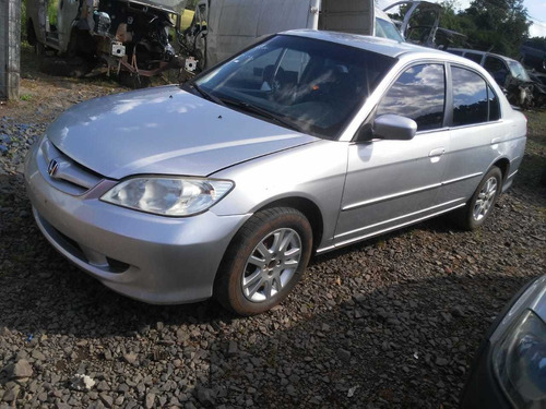 SUCATA HONDA CIVIC AUTOMÁTICO 115CVS 2005 RS AUTO PEÇAS CAI