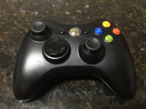 Controle Xbox 360 Preto - Original Microsoft  - Sem Fio