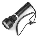 G Linterna Led Impermeable Xhp70 Para Buceo, 50 M De