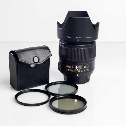 Lente Nikon 35mm F1.8 Ed Para Full Frame Fx