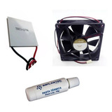 Kit Ventilador Cooler+placa Peltier+pasta Bebedouro Consul 