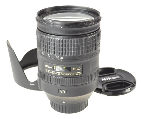  Nikon 28-300mm 3.5 5.6 G Ed Vr  Fx  Impecable Estado 