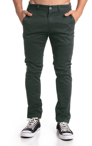 Pantalon Hombre Corte Chino Gabardina - C.art. 3597