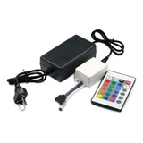 Kit Controladora Rgb C/control 24 Teclas + Fuente 12v Lubox