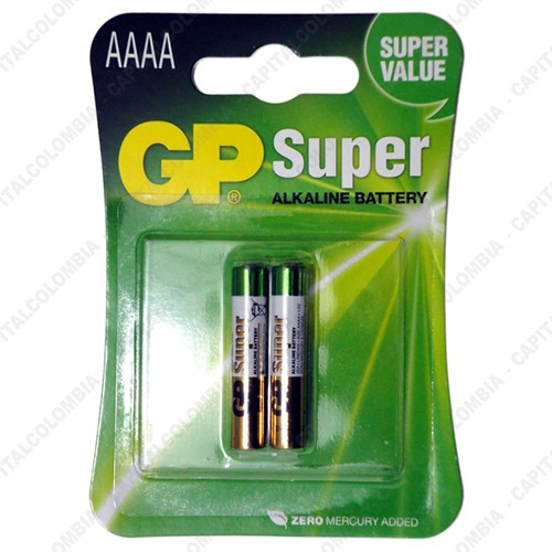 Dos Pilas Alkalinas Aaaa (4a) Marca Gp