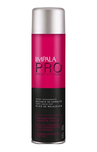 Spray Secante Impala De Esmalte Para Unhas  400ml