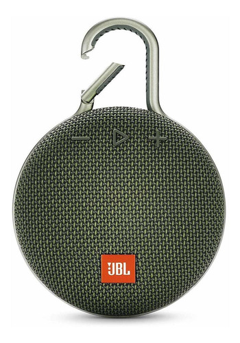 Parlante Jbl Clip 3 Portátil Con Bluetooth Waterproof  Forest Green