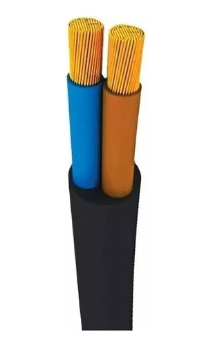 Cable Tipo Taller 2 X 6 Mm Argenplas Tpr Rollo X 10 Mts Iram