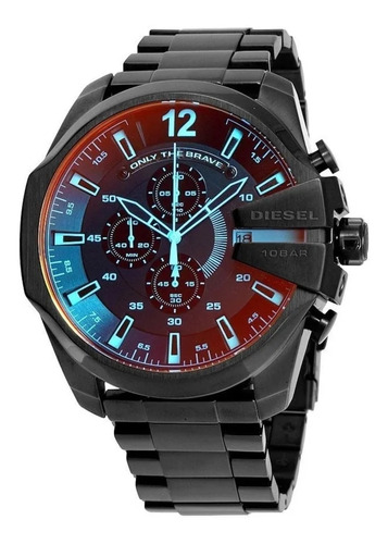 Reloj Diesel Mega Chief Dz4318 Hombre Cronógrafo Original