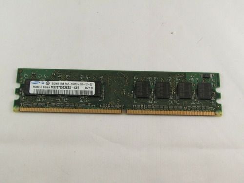 Memoria Ddr 512mb Pc2-5300 667mhz Para Pc Ram De Marca