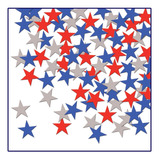 Fanci-fetti Estrellas (rojo, Plata, Azul) Accesorio De Fiest