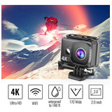 Tec.bean T2 Wifi 14mp Ultra Hd Waterproof 4k Action Camera