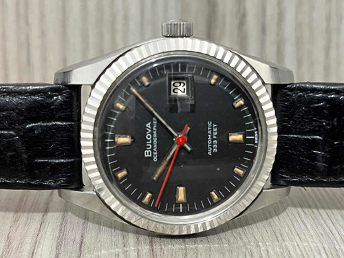 Bulova Oceanographer 333 Feet Automático Vintage Cal 11blacd