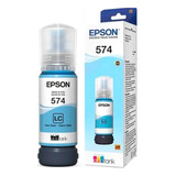 Tinta Light Cian Original T574 Epson Para L18050 L8050