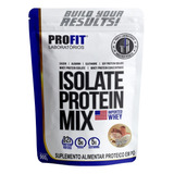 Whey Protein Isolado Mix Refil 900g - Profit Labs Sabor Banana Com Canela