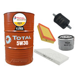 Cambio Aceite Total Mc3 5w30 4l + Kit Filtros Renault Kwid