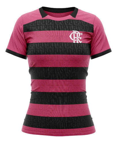Camisa Feminina Flamengo Camiseta Casual Mengão Oficial