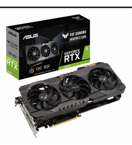 Placa De Vídeo Asus Tuf Gaming Geforce Rtx 3070 V2 Oc