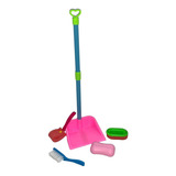 Brinquedo Kit Conjunto De Limpeza Simples Infantil Colorido