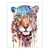 Diamond Painting Diy 5d Kit Pintura Diamante Chile Leopardo