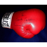 Guante Autografiado Sandy Saddler Box Boxeo Everlast