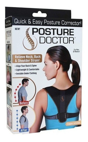 Corrector Postural Faja Postura Espalda Alta Posture Doctor