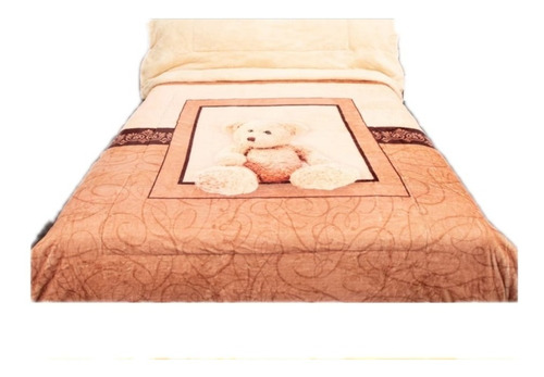 Cobertor Con Borrega Oso Ted Teddy Matrimonial Providencia