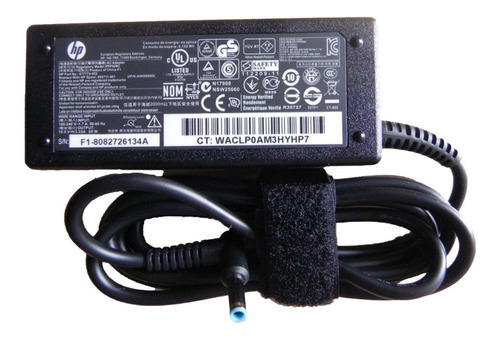 Cargador Hp Envy Original G2 Punta Azul 19.5v 2.31- 3.33a